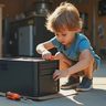 My Son's First 'Build': A Dead Optiplex and a Screwdriver