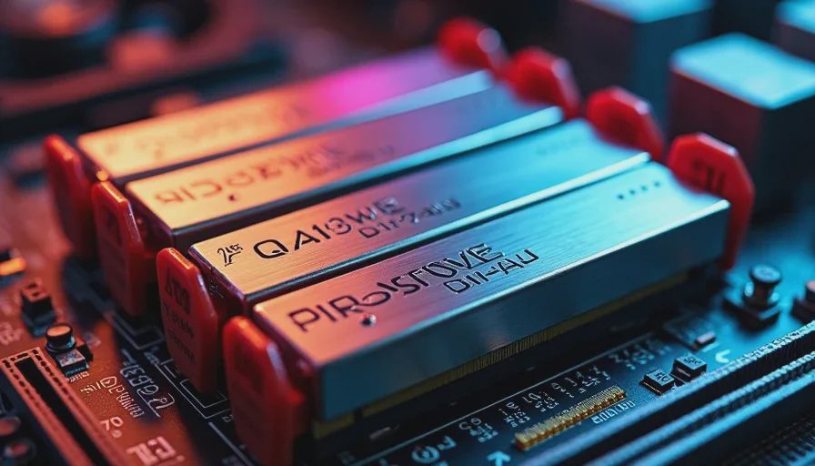 Two DDR5 sticks correctly installed in A2 and B2 slots on a B650 motherboard