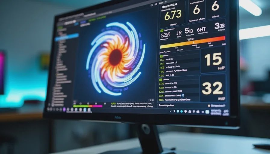 FurMark and HWiNFO64 running load test on used GPU with temperature monitoring visible