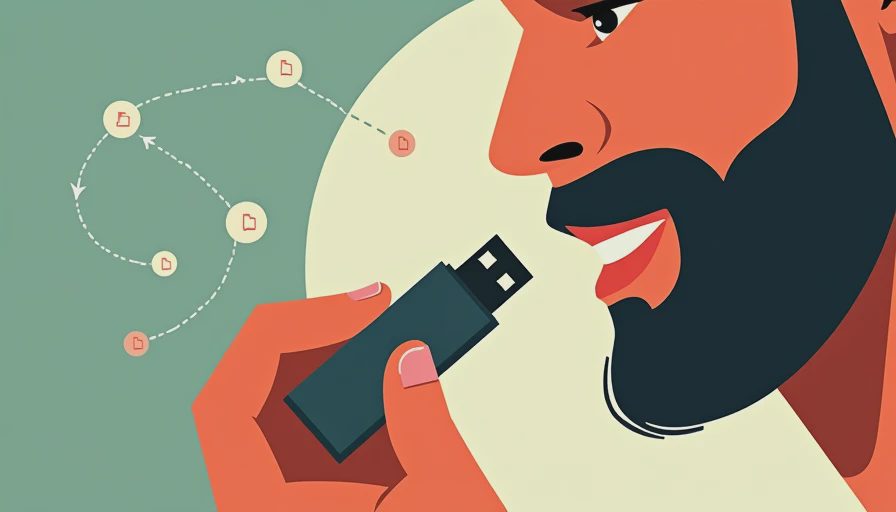 Illustration for clone usb to usb