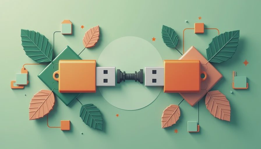 Visual context for clone usb to usb